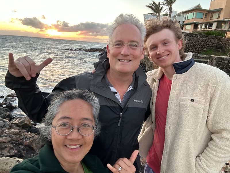 Alisa Mallari Tu, Rex Jakobovits and Logan Breslin